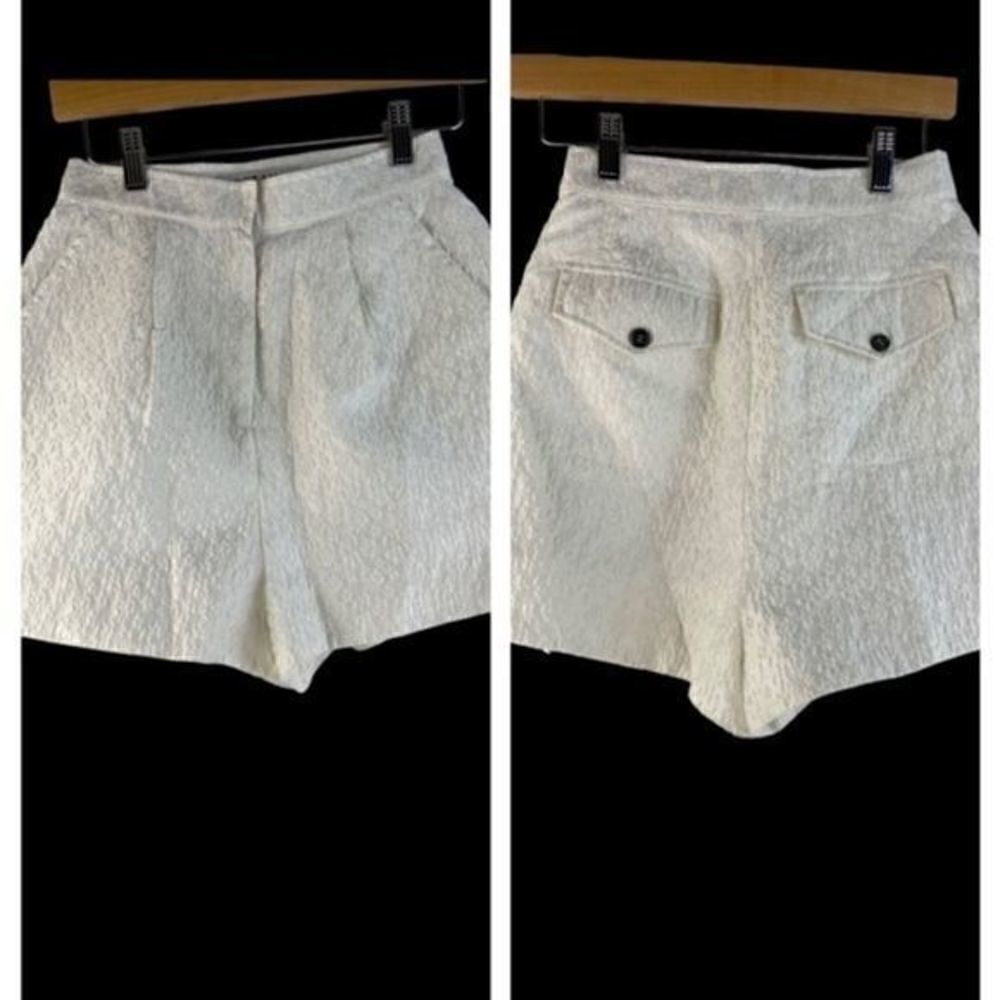 Sister Jane Dream Floral Tailored Shorts White Small - Picture 10 of 10